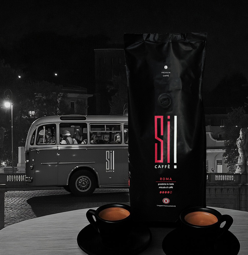 Si CAFFE, pure italian coffee